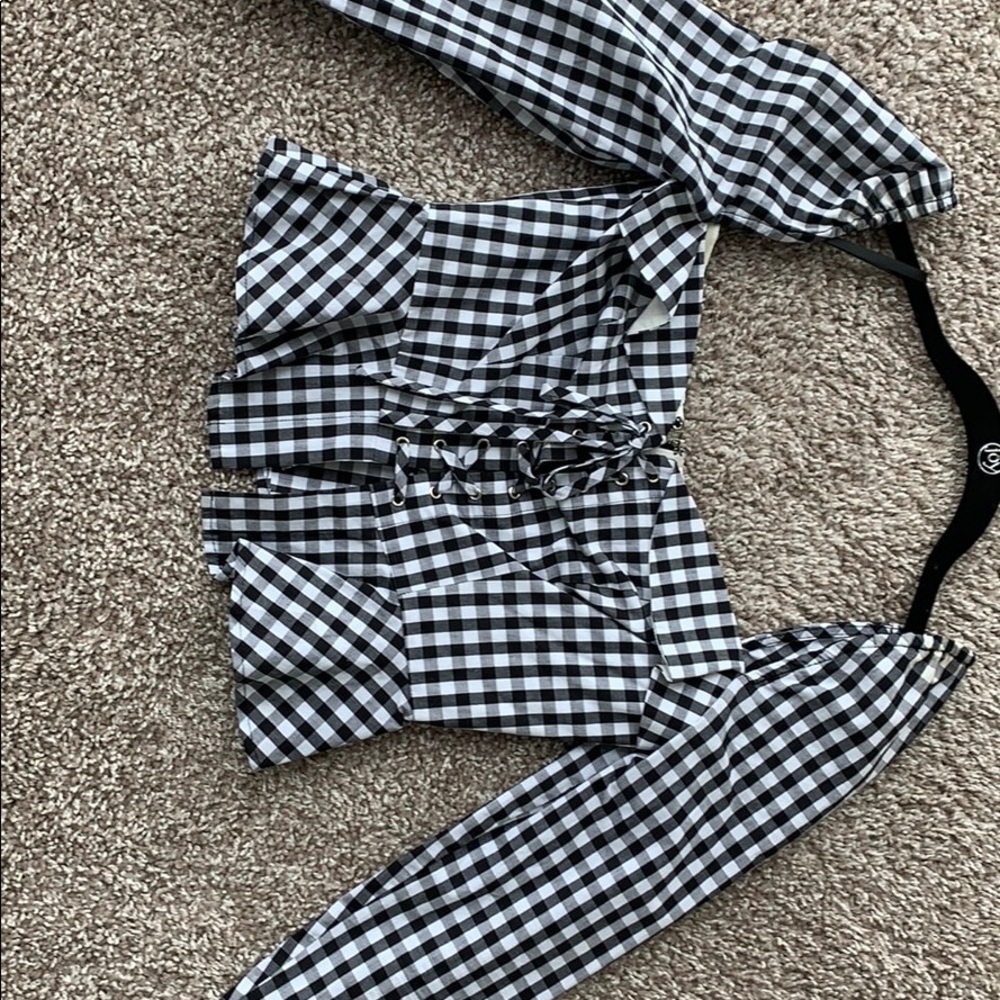 Revolve Gingham Top - image 2